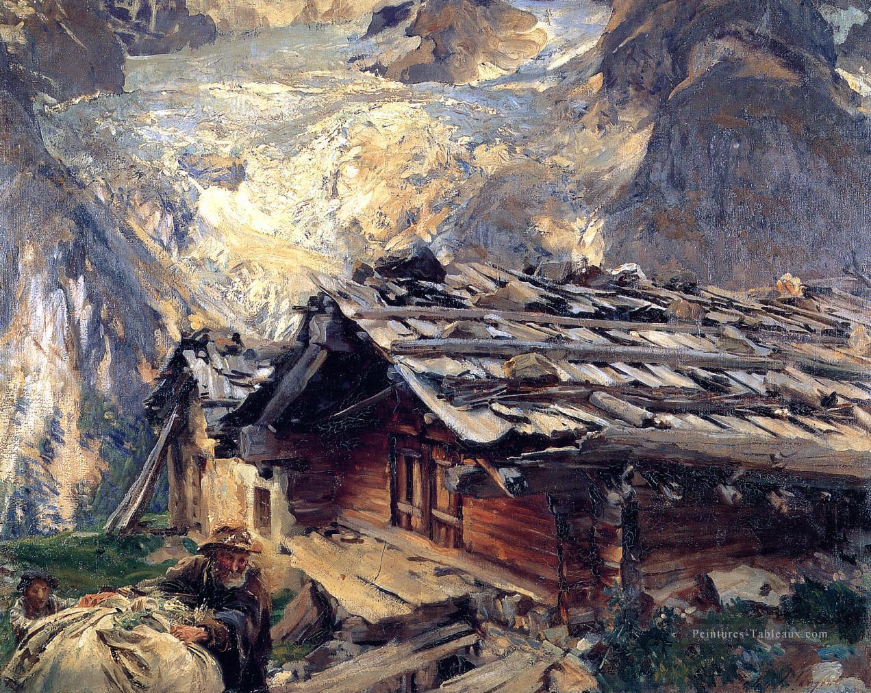 Glacier de Brenva John Singer Sargent Peintures à l'huile